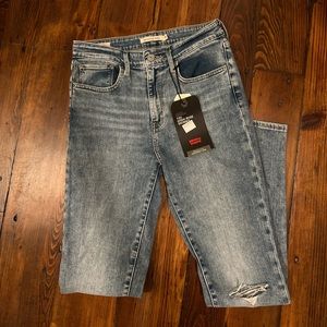 Levi's high rise skinny jean
